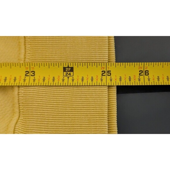 Madhappy Earth Day Recycle Fleece Crewneck Women's Size Medium Yellow Sweatshirt - Picture 6 of 6